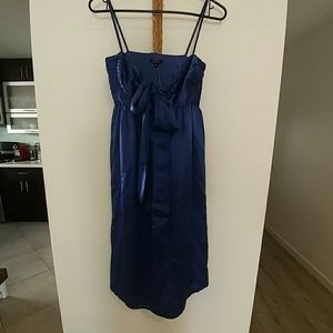Tocca Royal Blue Silk Dress